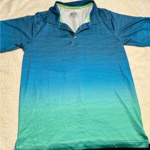 Boys youth polo golf shirt, large.